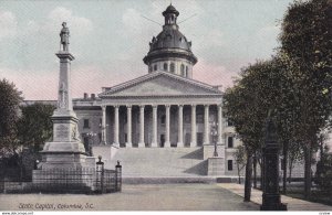 COLUMBIA, South Carolina, 1900-1910s; State Capitol