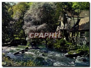 Postcard Modern Creuse happy holiday around Crozant valley of the Sedelle