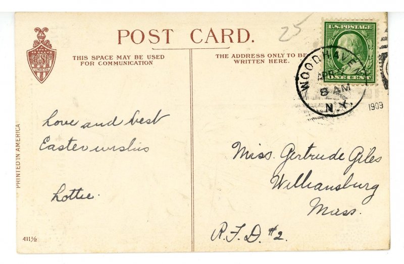 Greeting - Easter, Cross     