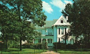 Vintage Postcard House Of Harry S. Truman U. S. President Home Independence MO