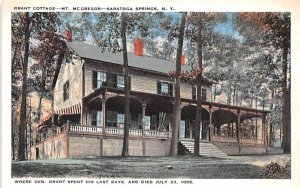 Grant Cottage Mount McGregor Saratoga Springs, New York