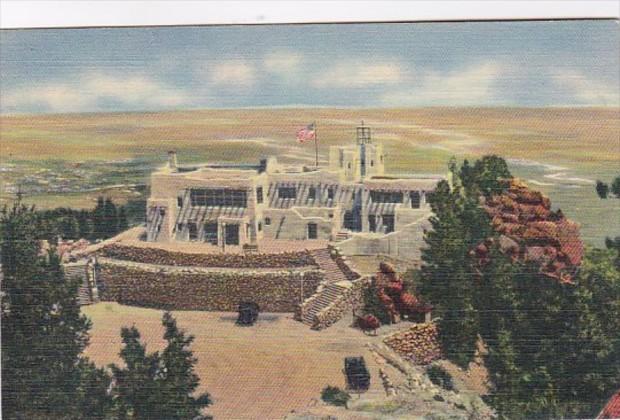 Colorado Colorado Springs Cheyenne Lodge On Summit Of Cheyenne Mountain Curteich