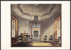 Sussex Postcard - The Royal Pavilion, Brighton - The Octagon Hall  A3225