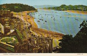 Wales Conway Harbour From The Castle