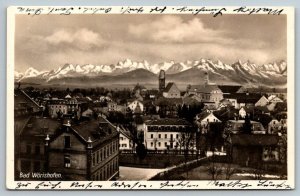 RPPC  Germany  Bad  Worishofen  Real Photo  Postcard