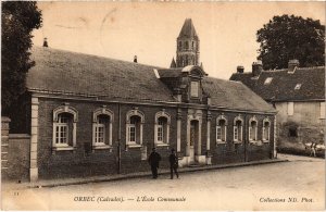 CPA ORBEC L'Ecole Communale (1258178)