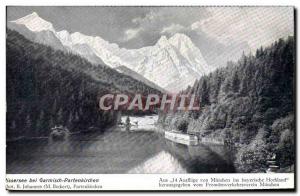 Postcard Old Bei Garmisch Partenkirchen