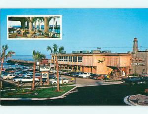 Unused Pre-1980 OLD CARS & LIGHTHOUSE RESTAURANT Virginia Beach VA v7387@