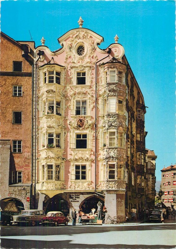 Austria Innsbruck Altstadt Helbinghaus Tirol Postcard