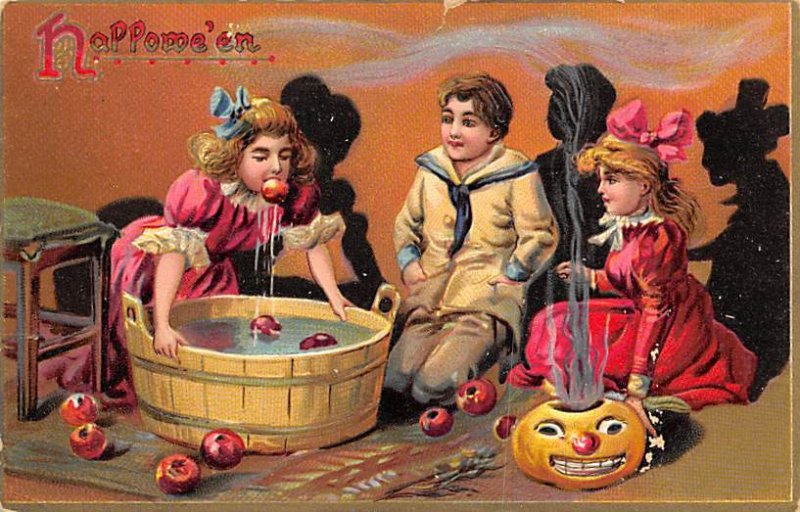 Apple Dunking Halloween View Images