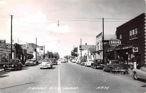 Street Scene in Tawas City, Michigan