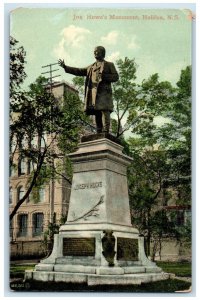 c1910 Joe Howe's Monument Halifax Nova Scotia Canada Unposted Antique Postcard