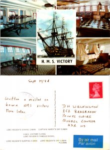 H.MS. Victory Flying, Lord Nelson's Famous Signal (10297)