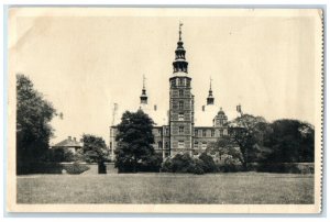 c1940's Rosenborg Slot Kobenhavn (Copenhagen) Denmark Unposted Vintage Postcard