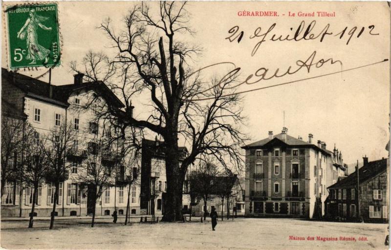 CPA GÉRARDMER le Grand Tileuil (401610)