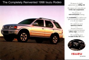Cars The Completely Reinvented 1998 Isuzu Rodeo 4 Wheel Drive