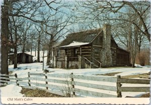 Postcard MO Branson Shepherd of the Hills - Old Matt's Cabin