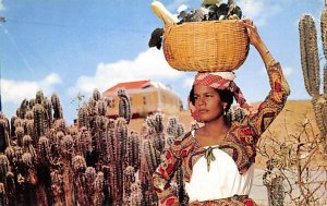 Native Fruit Girl Curacao, Netherlands Antilles Unused 