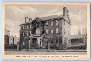1940 Cambridge Massachusetts Postcard Phillips Brooks House Harvard University