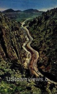 Big Thompson Canyon - Estes Park, Colorado CO Postcard