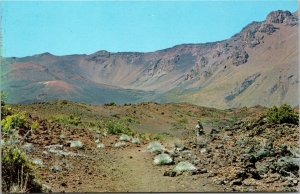 Haleakala Crater Hawaii National Park HI Postcard PC41