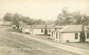 Malletts Bay Vermont 1949 Postcard #1326  Clarey's Bayside Cottages 21-9281