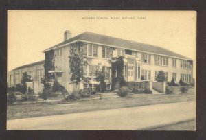 BUFFALO TEXAS MODERN SCHOOL PLANT VINTAGE ARTVUE POSTCARD