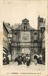 CPA VANNES-La Porte St-Vincent (27435)