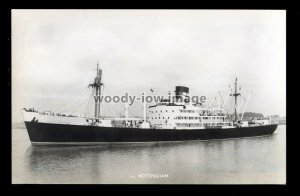 ca0359 - Federal Steam Nav Cargo Ship - Nottingham - postcard