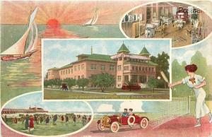 CA, Long Beach, California, Sanitarium, Multi View