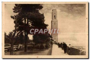 Old Postcard Brest Dajot Course Commemorative Monument American