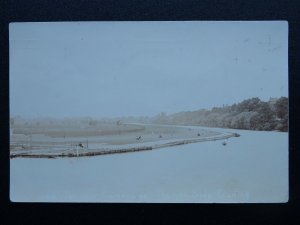 Berkshire Caversham Bridge READING The New Thameside Promenade c1909 RP Postcard