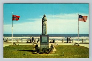 Virginia Beach VA-Virginia, The Norwegian Lady, Chrome Postcard 