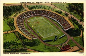 Norch Carolina Winston-Salem Bowman Grey Memorial Stadium