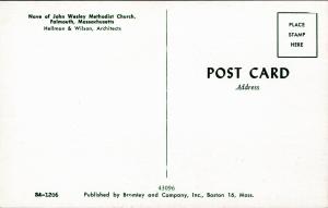 Nave of John Wesley Methodist Church 