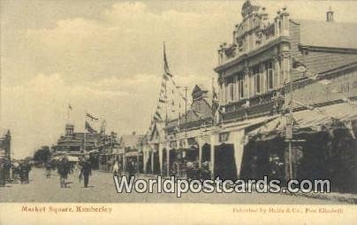 Market Square Kimberley South Africa Unused 