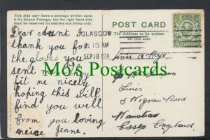 Genealogy Postcard - Hoye / Simmons - 5 Wigrana Road, Wanstead, Essex RF6608