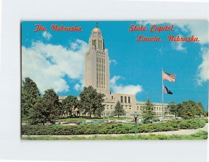 Postcard The Nebraska State Capitol Lincoln Nebraska USA