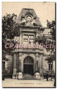 Postcard Old Lyon Croix Rousse The Mayor