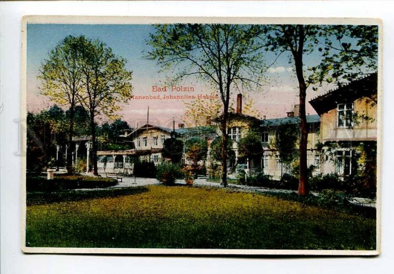 287542 POLAND Polczyn-Zdroj Bad POLZIN Marienbad Johanniter Hospiz postcard