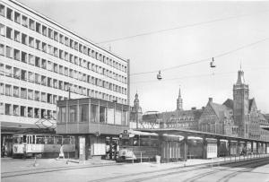 BG22764 tramway station carl marx stadt zentralhaltestelle germany CPSM 14.5x9cm