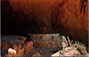 Vtg New Mexico NM Ceremonial Kiva Bandelier National Monument Postcard