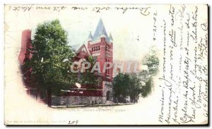 Postcard Old Church Ave Ashland Ave Toledo