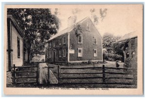 c1950's The Howland House Plymouth Massachusetts MA AS Burbank Postcard 