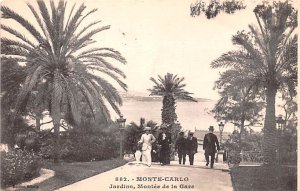 Jardins, Montee de la Gare Monte Carlo Unused 