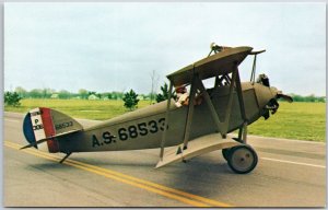 Airplane Verville-Sperry M-1 Messenger Aerial Dispatch Carrier Postcard