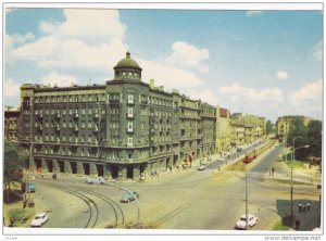 Aerial View, Lewej Hotel, LODZ, Poland, 50-70's