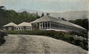 1920 Men's Ward New Hampshire State Sanatorium Glen Cliff, NH Postcard 