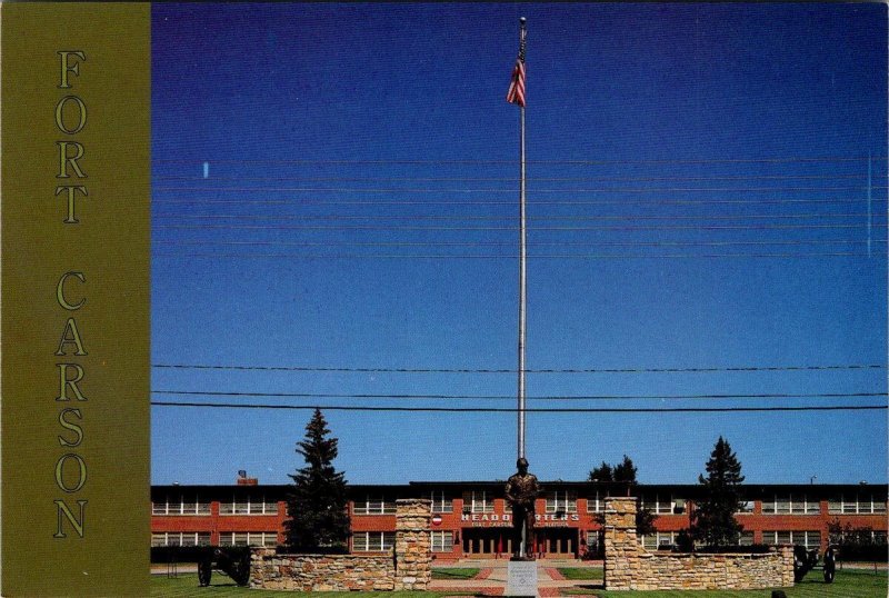 2~4X6 Postcards  CO, Colorado Springs  FORT CARSON HQ & EVANS ARMY HOSPITAL