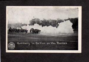 Artillery On the Border Kavanaugh's War Postals Postcard Military Guns